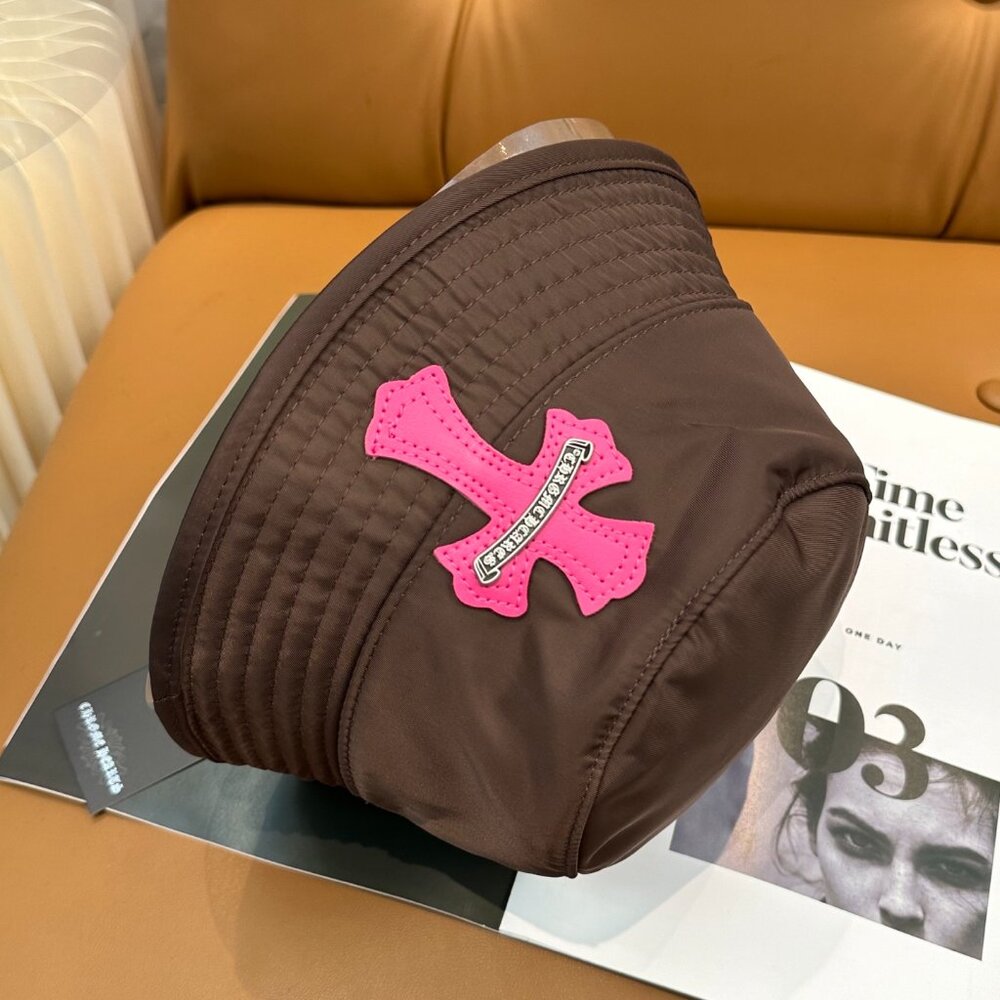 Chrome Hearts patchwork cross bucket hat - image 8